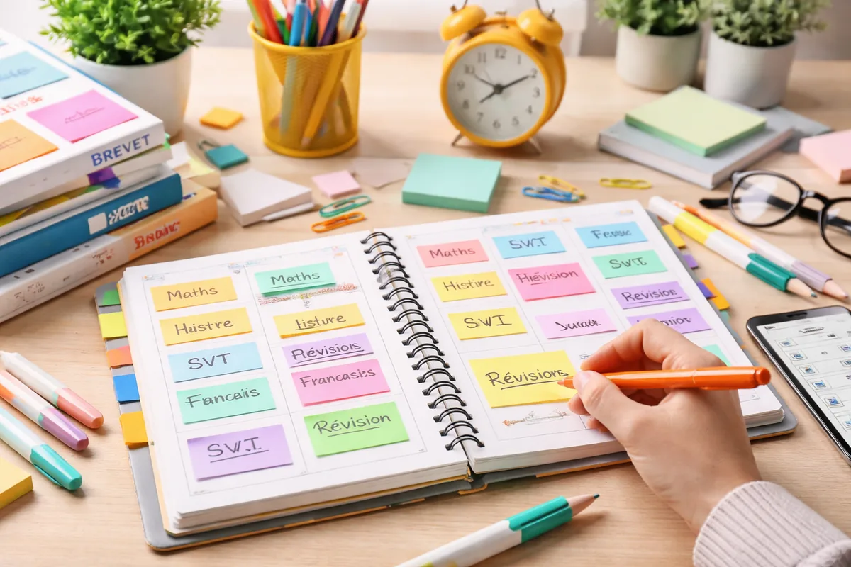 Comment élaborer un plan de révisions pour le Bac et le Brevet facilement