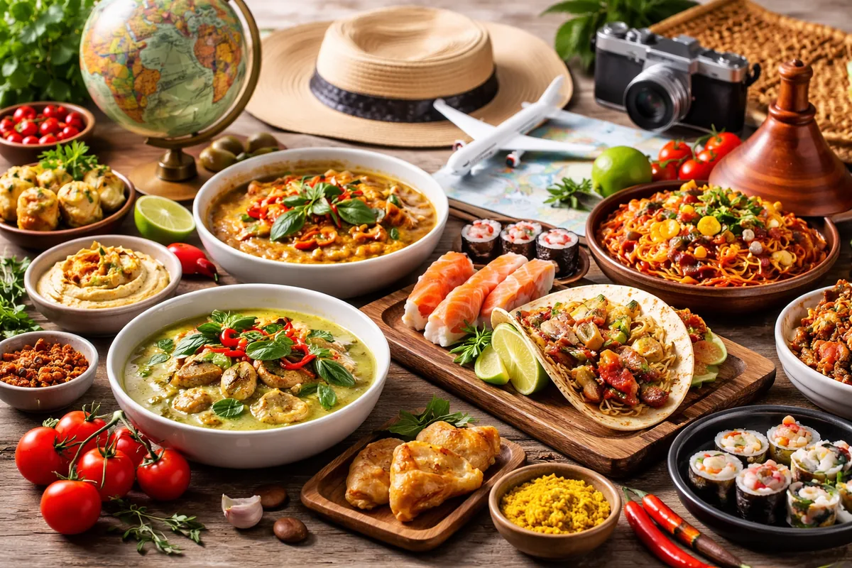 Comment voyager à travers la cuisine du monde en explorant les saveurs locales