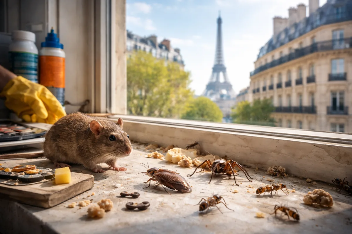 Quels sont les dangers des nuisibles et comment y faire face à Paris
