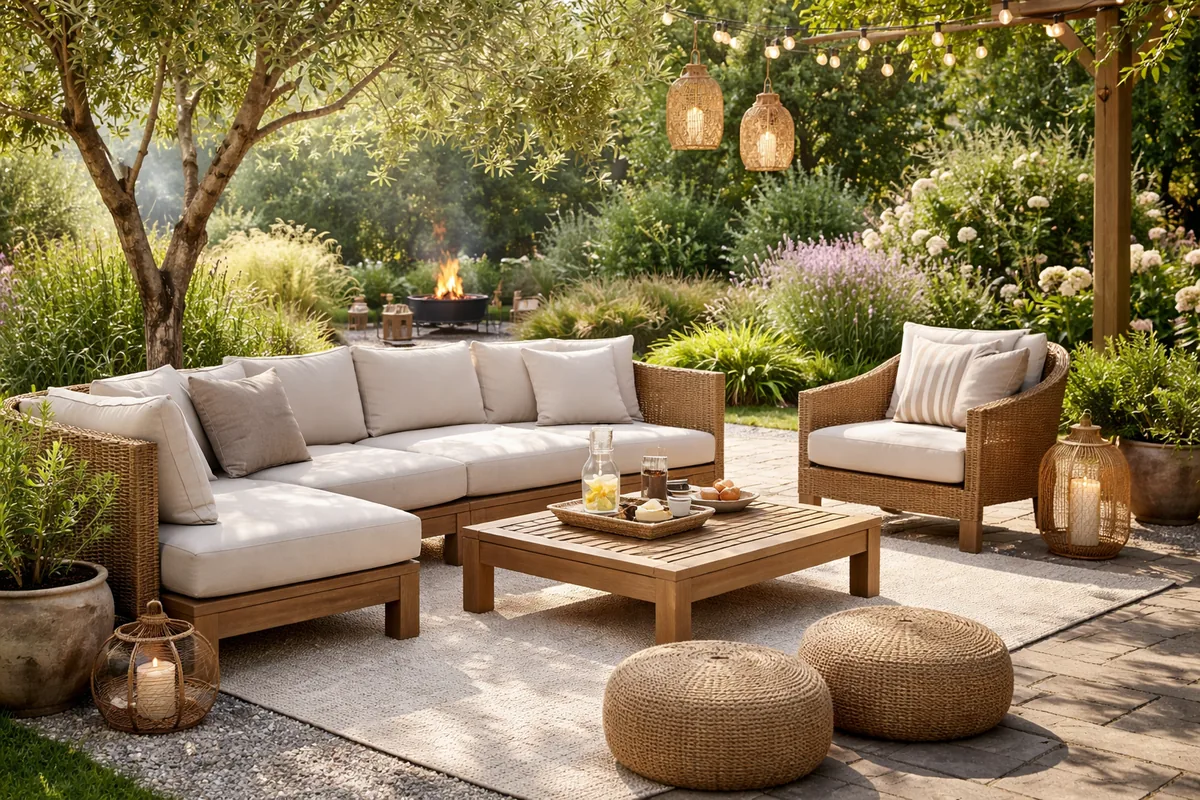 Comment créer un espace de détente dans son jardin avec du mobilier durable