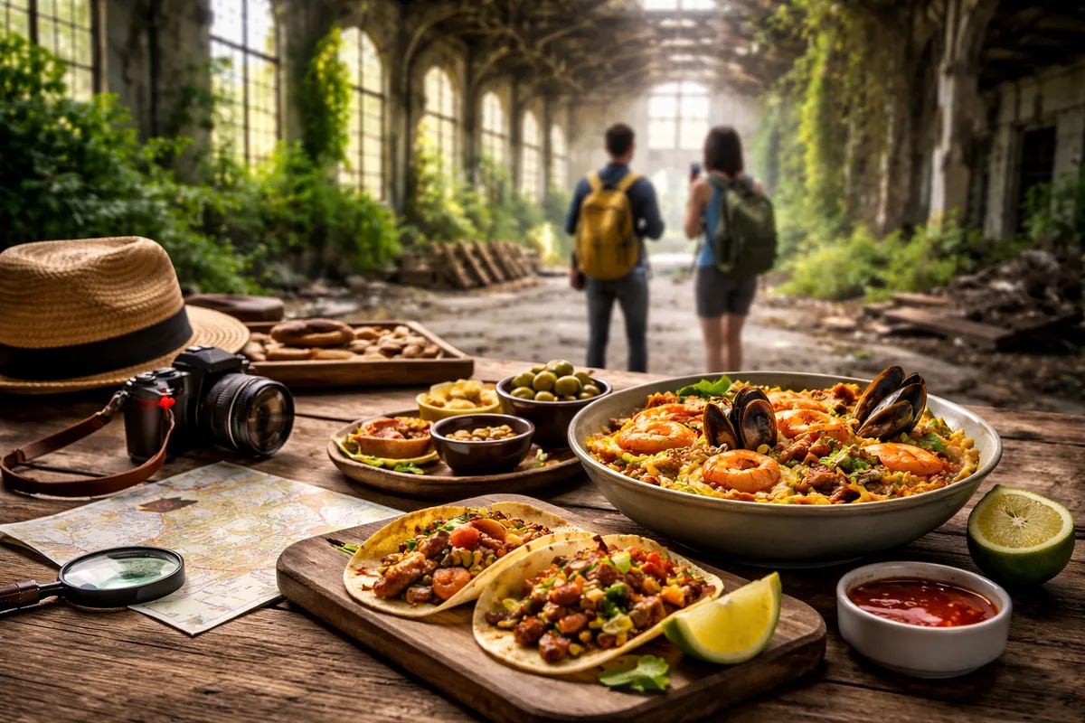 Comment découvrir des spécialités culinaires lors de vos voyages en urbex